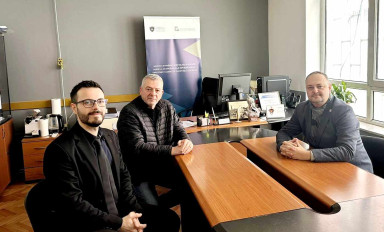 Vice-rector Boshnjaku and Dean Kamberi visit the Regional Employment Office in Gjakova